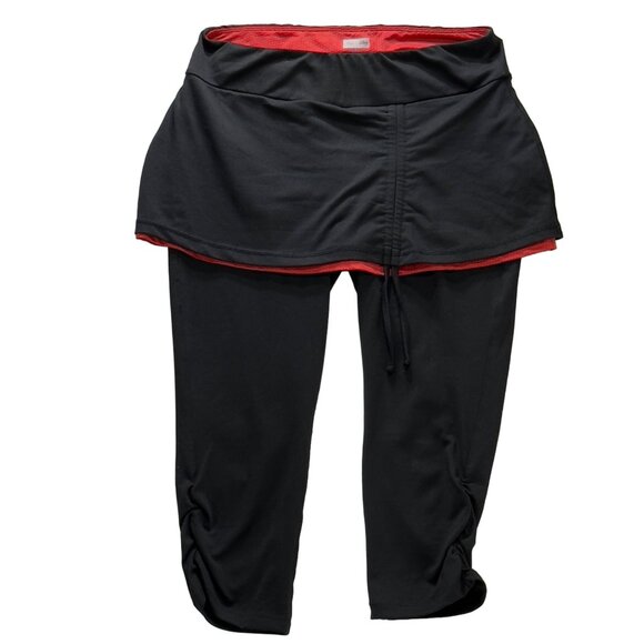 ALEX + ABBY Women's Black and Coral Exercise Pants Workout Running Gear Size S - Picture 5 of 8